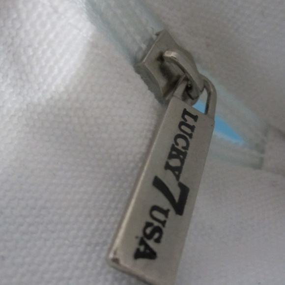 Lucky 7 Canvas Tote - Picture 7 of 8